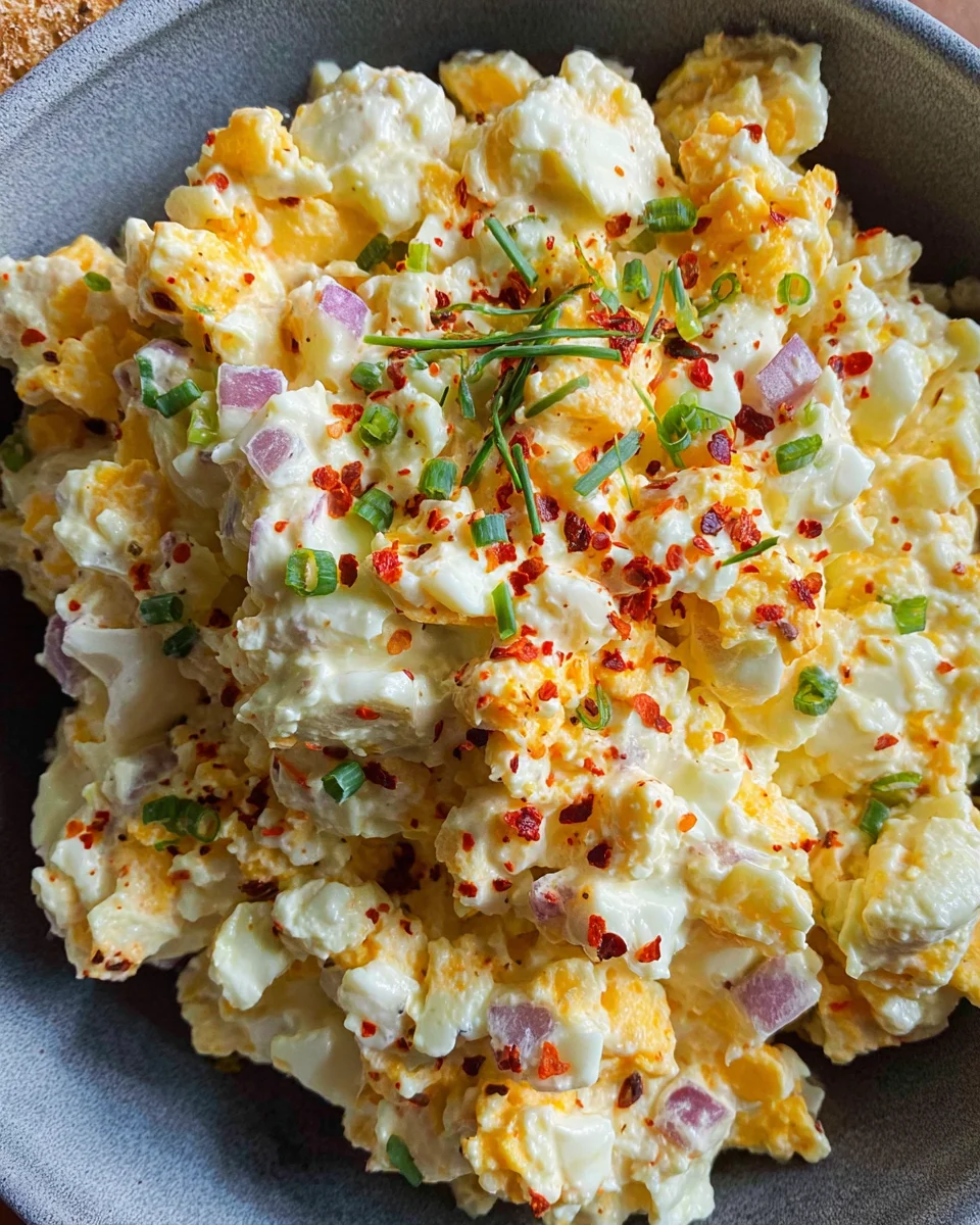 Simple Cottage Cheese Egg Salad