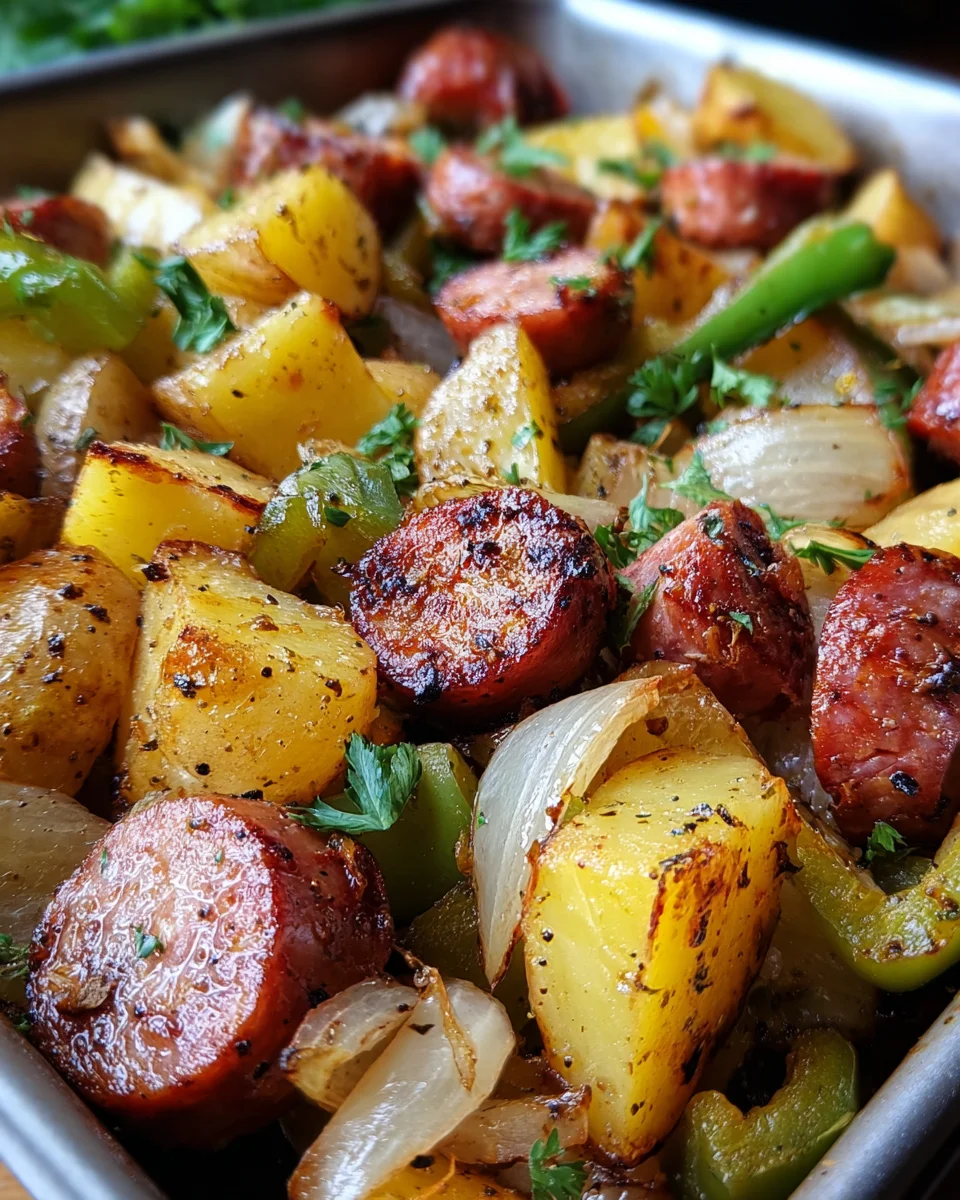 Smoked Sausage and Potato Bake 23 Smoked
