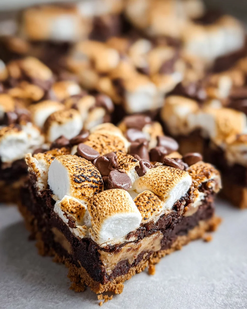 Smores Brownies Recipe 2