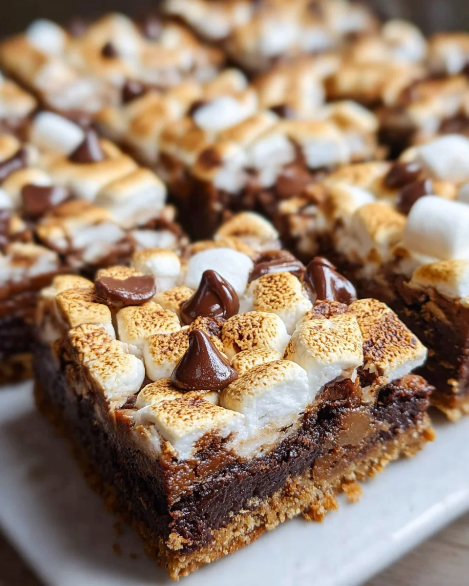 Smores Brownies Recipe 3