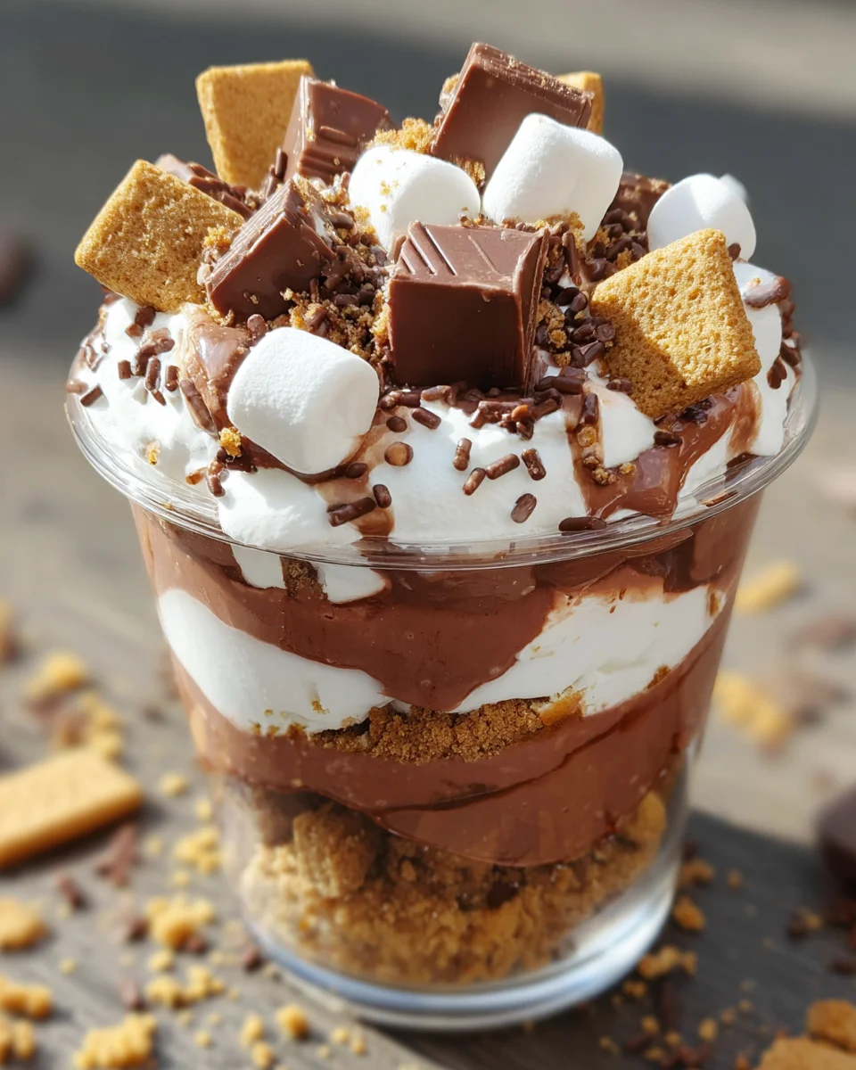 Smores Pudding Cups
