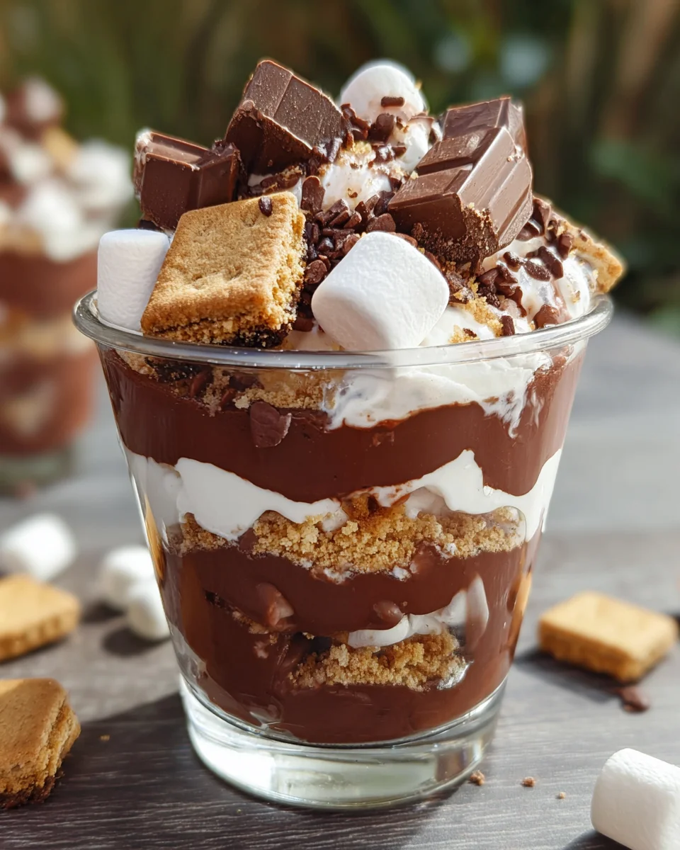 Smores Pudding Cups 22 Smores