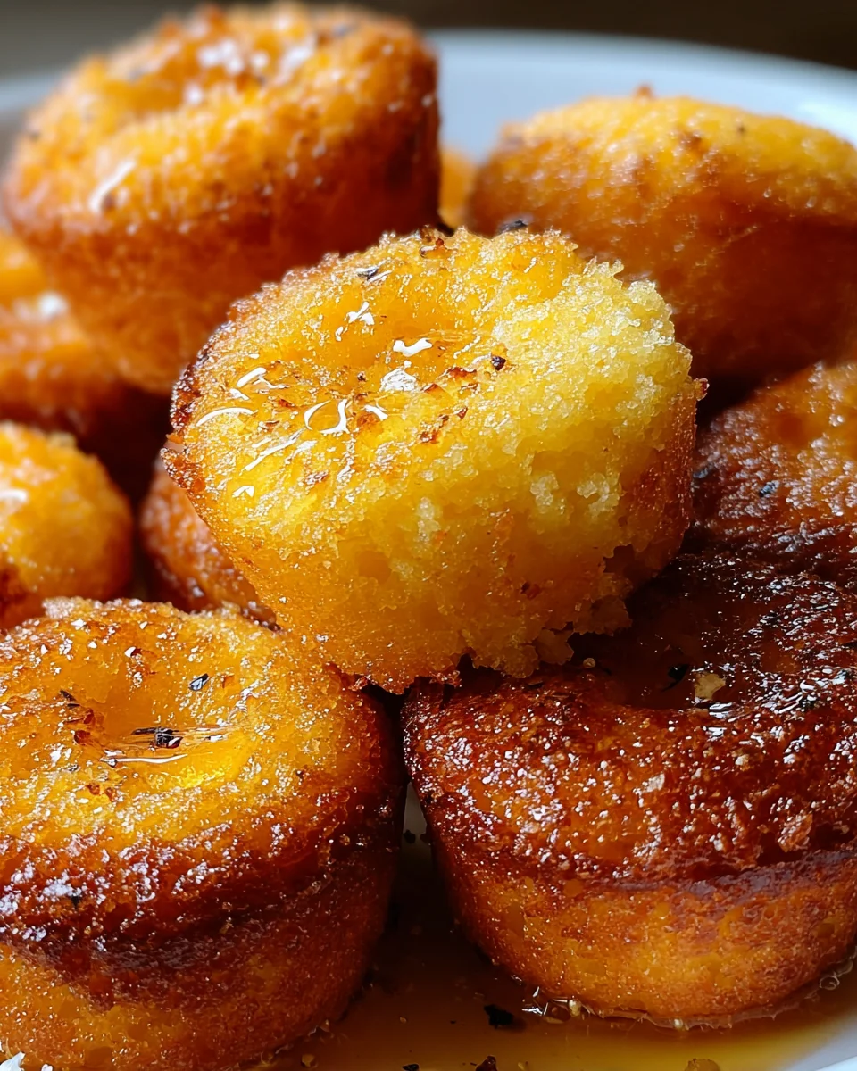 Southern-Style Honey Butter Cornbread Poppers