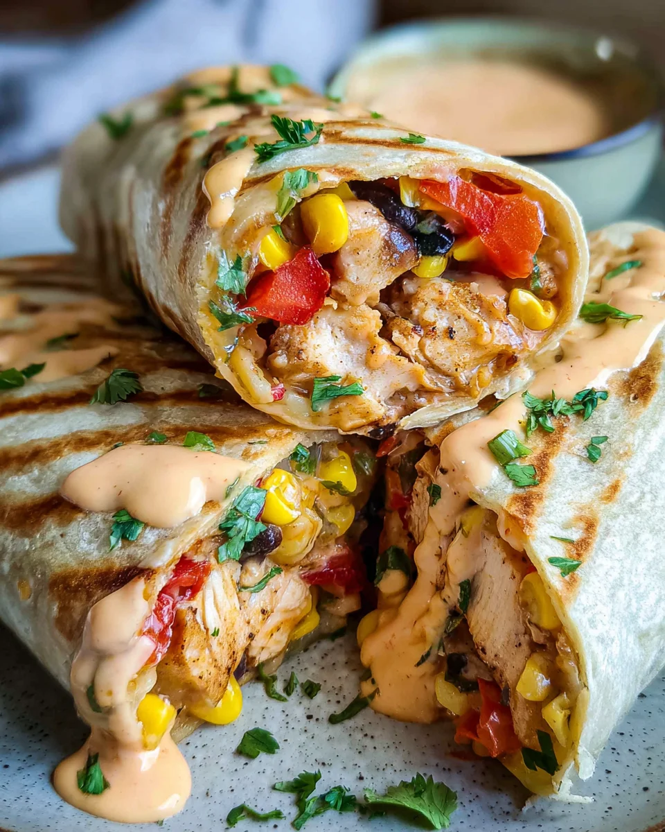 Southwest Chicken Wrap