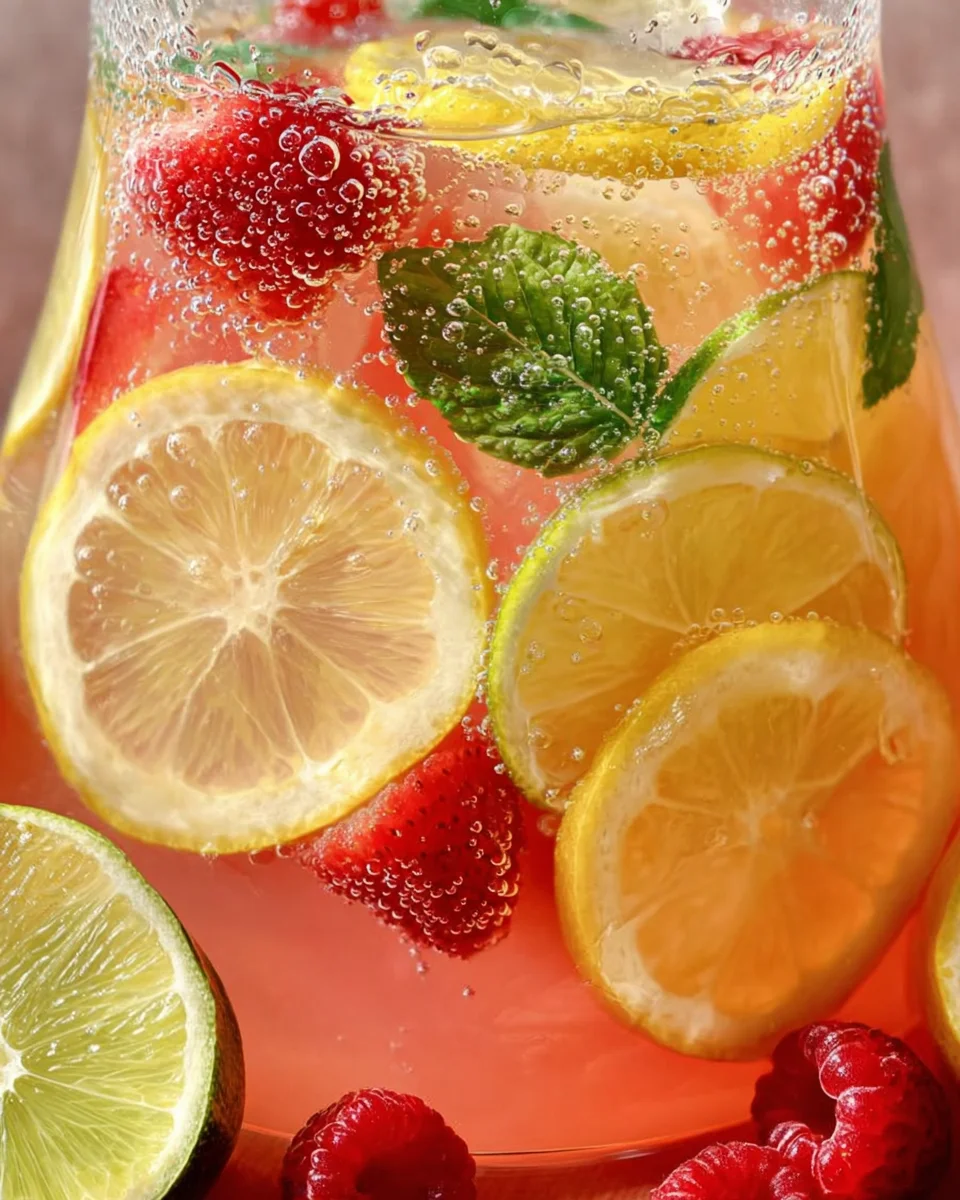 Sparkling Lemonade Punch Recipe