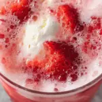 Sparkling Strawberry Float