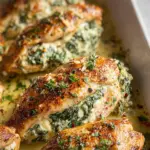 Spinach Stuffed Chicken Fillets 25 Spinach Stuffed Chicken Fillets