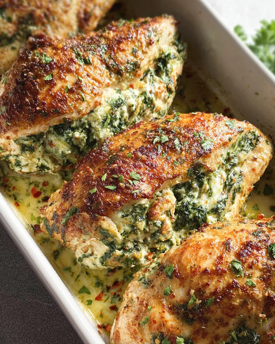 Spinach Stuffed Chicken Fillets 23 Spinach