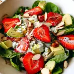 Strawberry Avocado Spinach Salad with Poppyseed Dressing 23 Strawberry Avocado Spinach Salad with Poppyseed Dressing