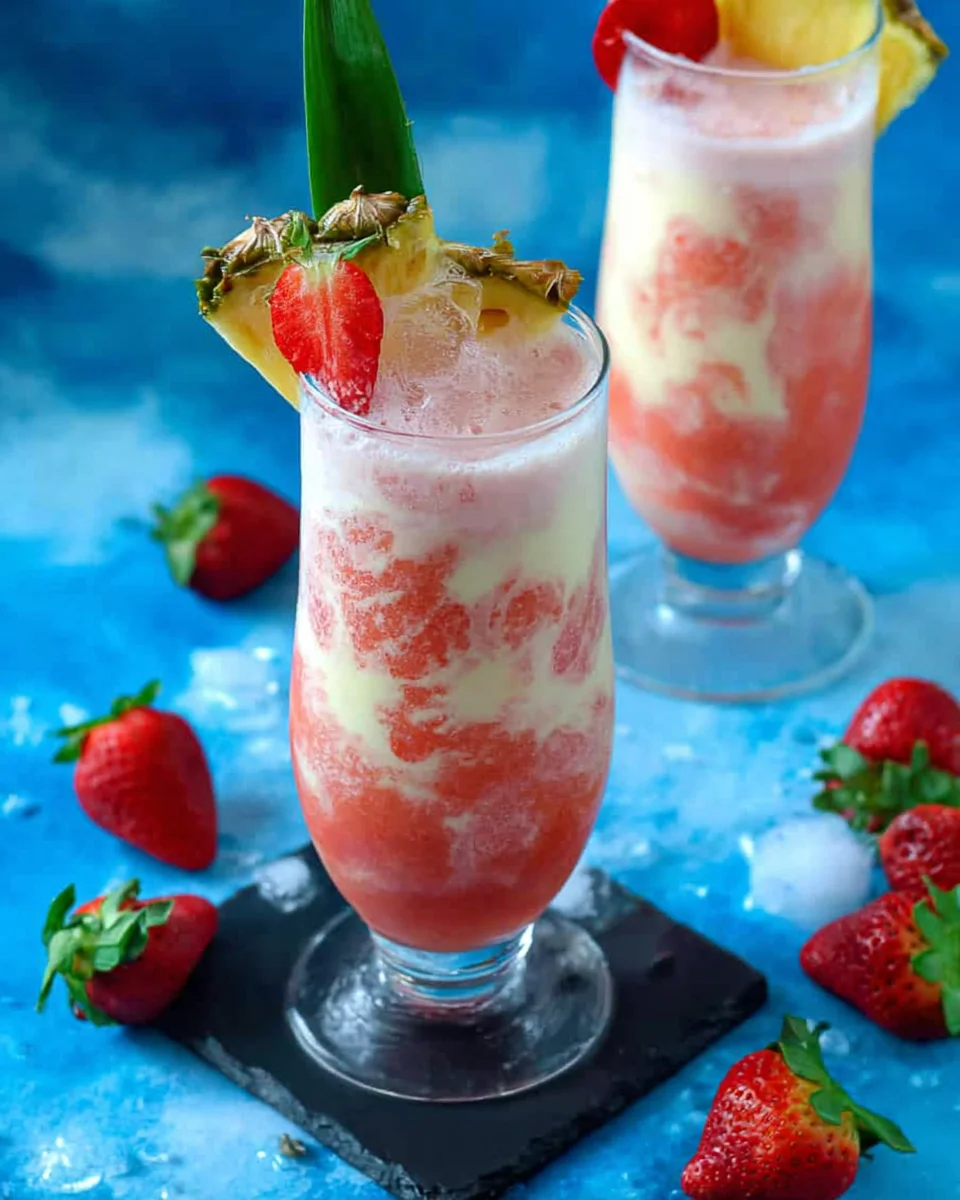 Strawberry Colada Splash