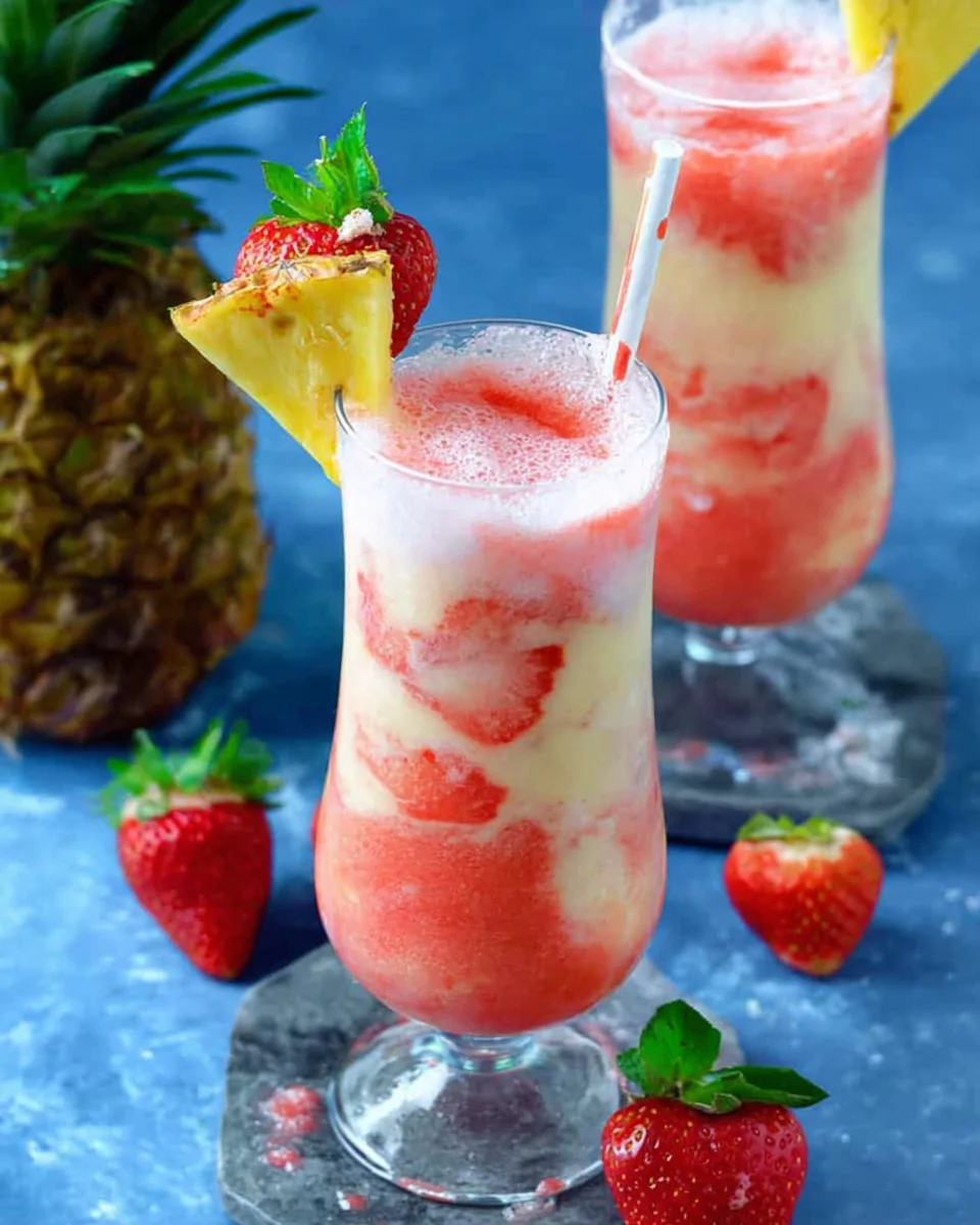Strawberry Colada Splash 16 Strawberry