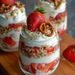 Strawberry Pretzel Salad Parfaits