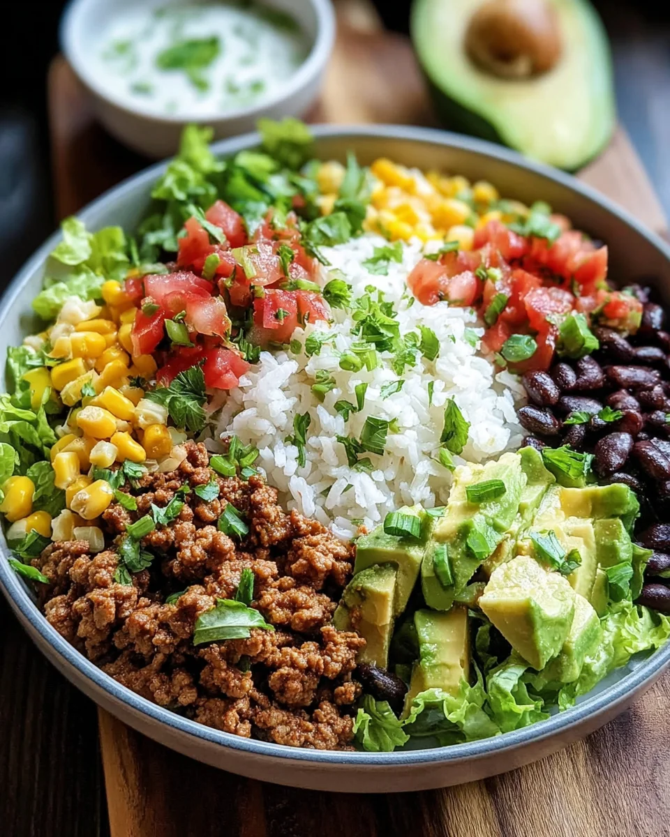 Taco Lunch Bowls