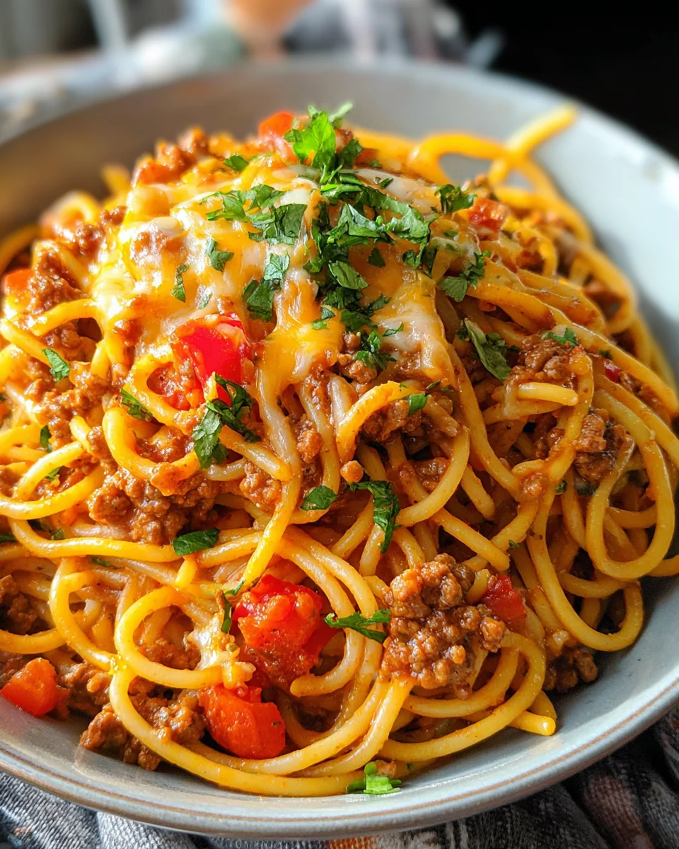 Taco Spaghetti