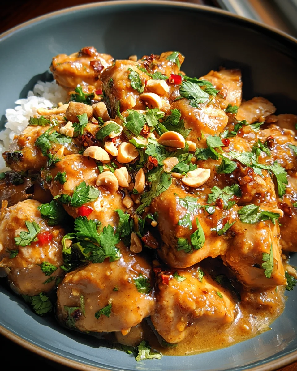 Thai Peanut Chicken