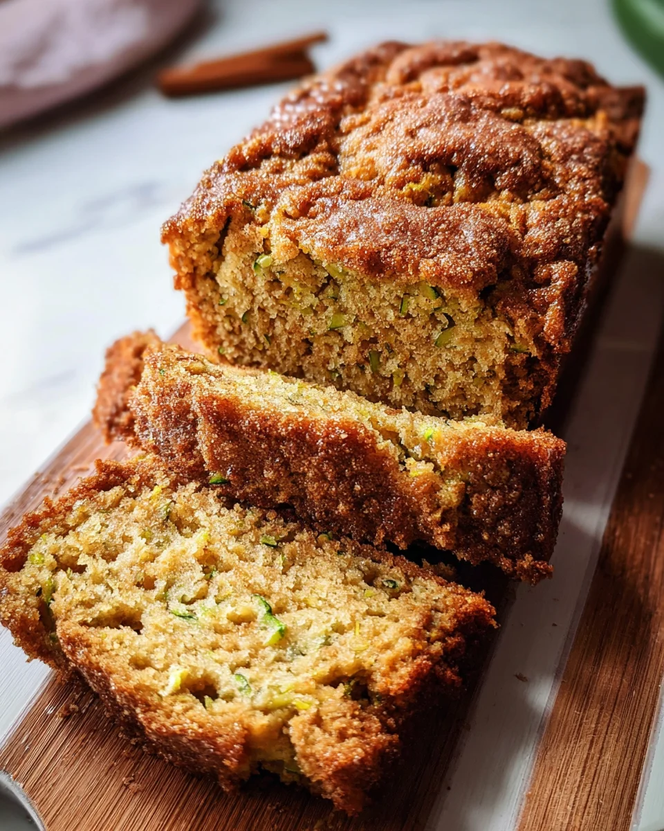 The Best Snickerdoodle Zucchini Bread