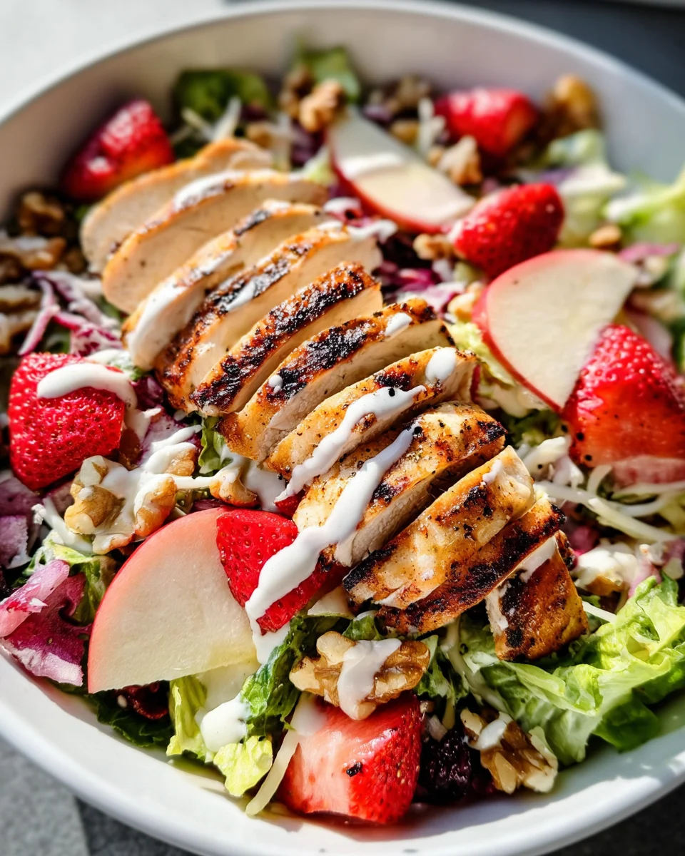 The Best Strawberry Chicken Salad