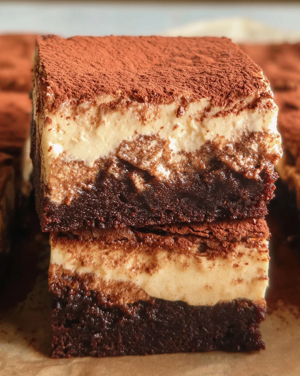 Tiramisu Brownies 27 Tiramisu