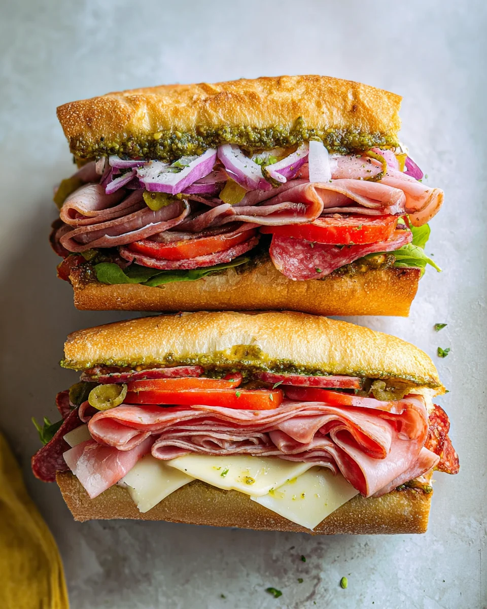 Toasted Italian Sandwich