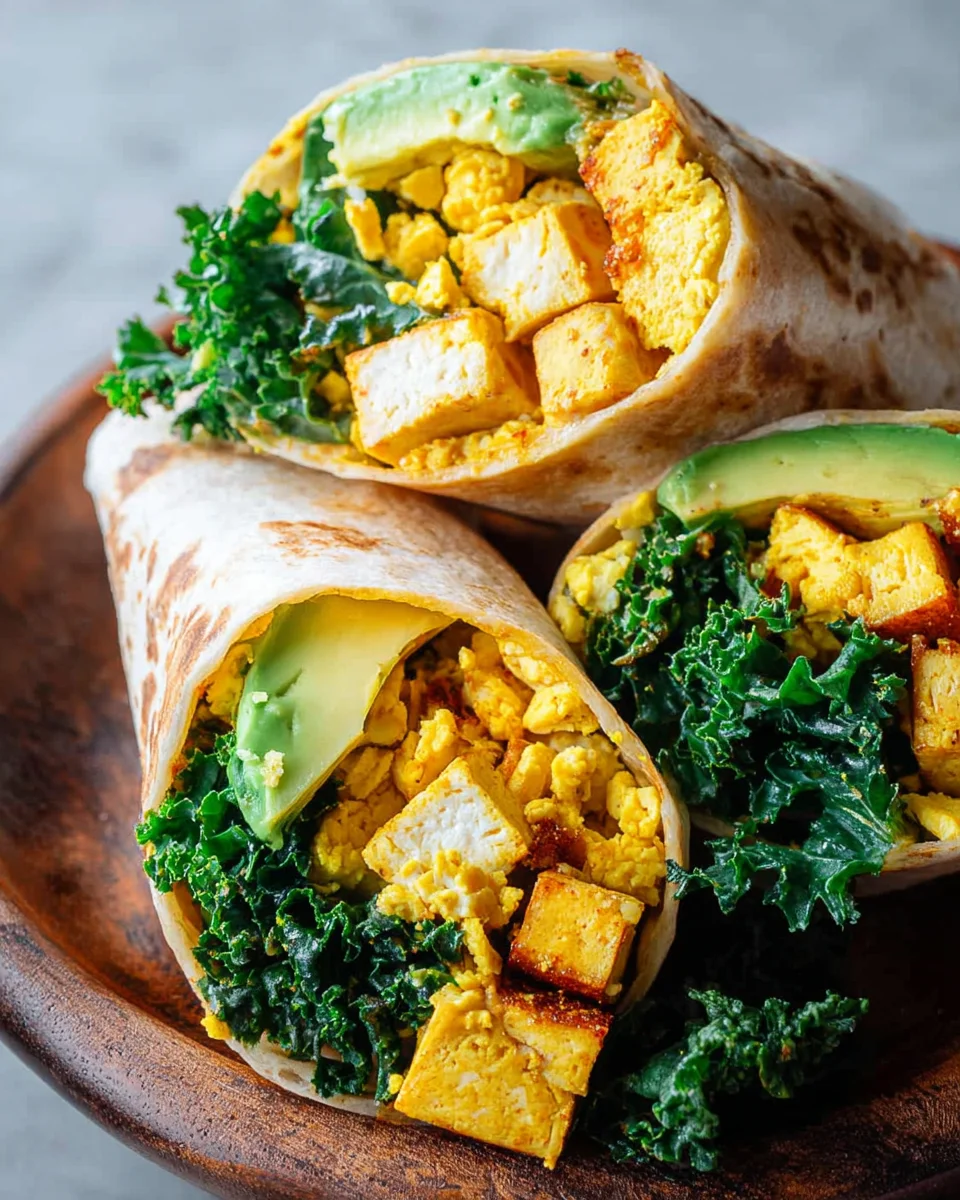 Tofu Scramble Wrap 27 Tofu
