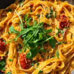 Vegan Creamy Sun Dried Tomato Pasta Recipe