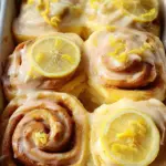 Vegan Lemon Sweet Rolls