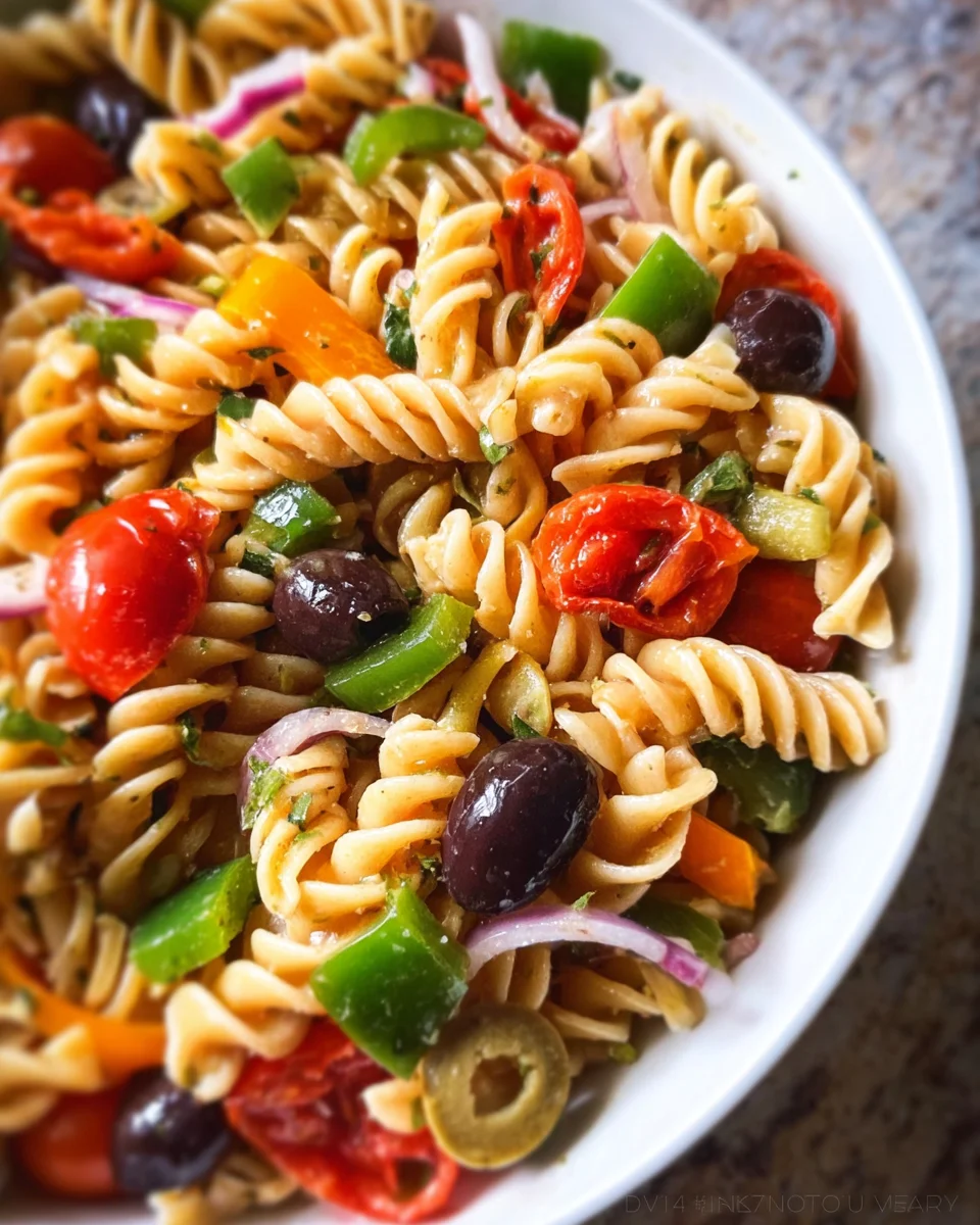 Vegan Pasta Salad 18 Vegan
