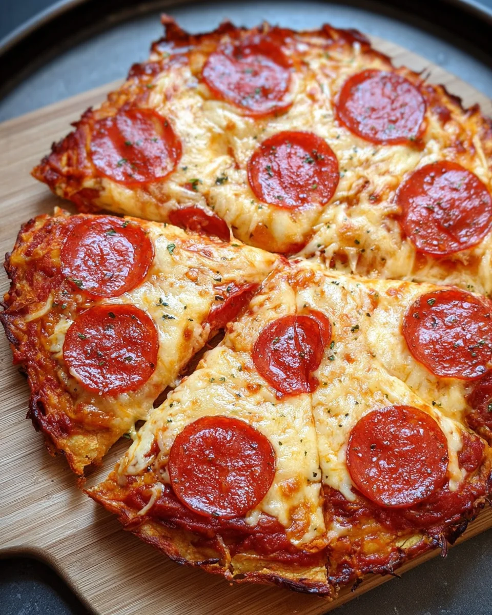 Viral Cottage Cheese Flatbread Pizza