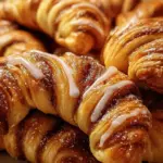 Warm Cinnamon Crescent Twists