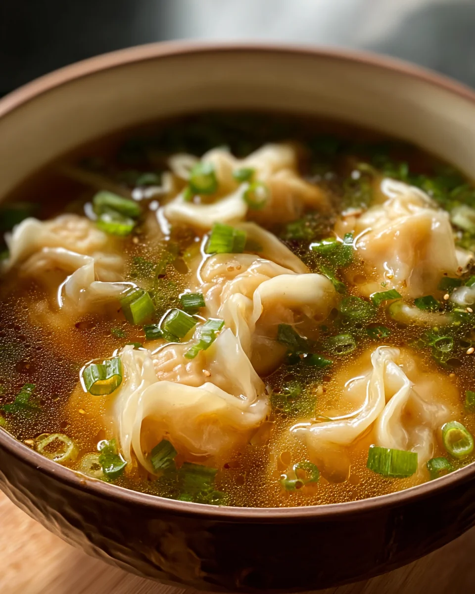 Wonton Soup Recipe 21 Wonton