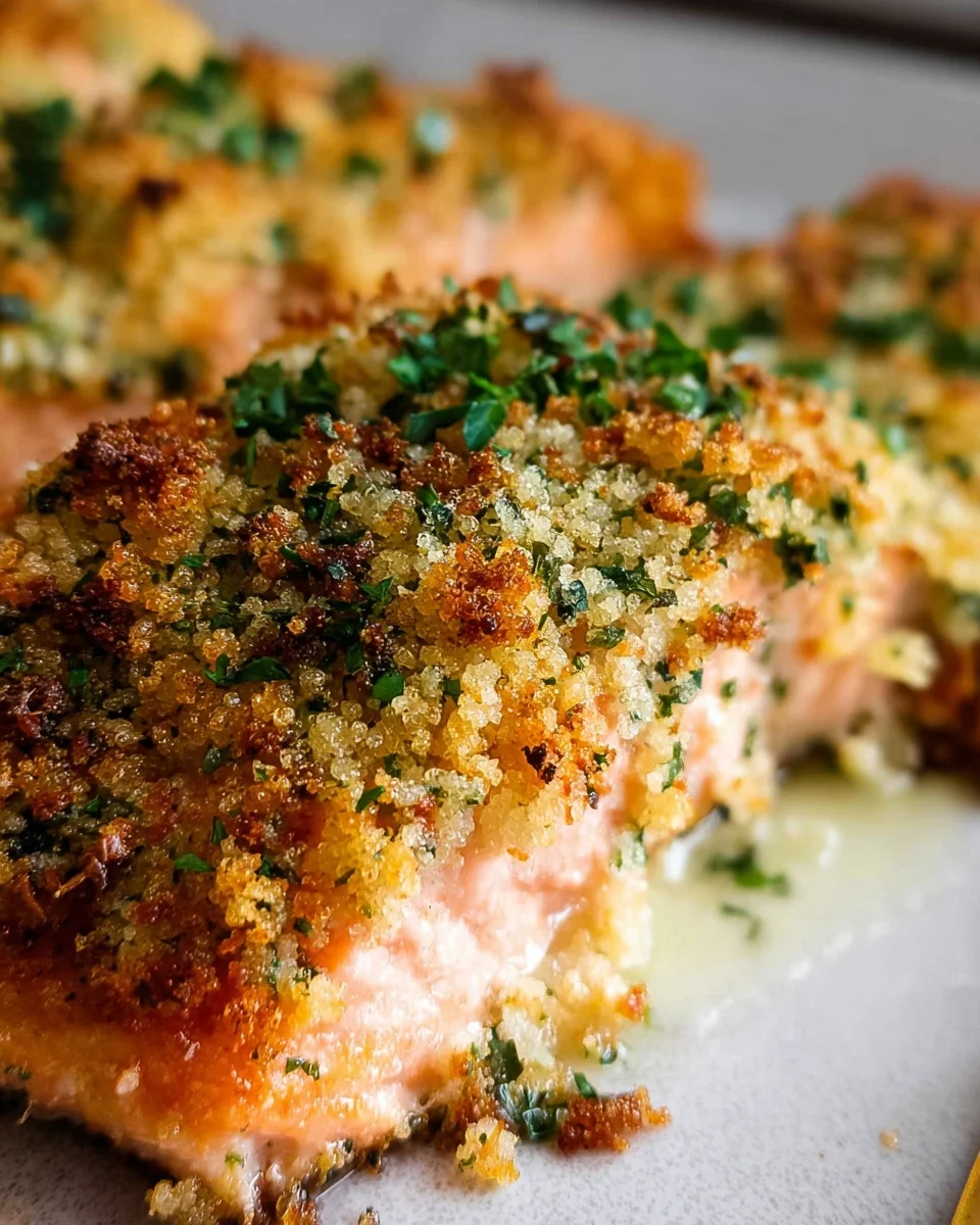 Panko Crusted Salmon